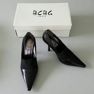 BCBG Black Stiletto Heels